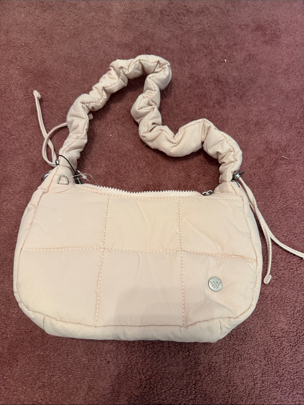 Women’s pink Quilted Shoulder Bag